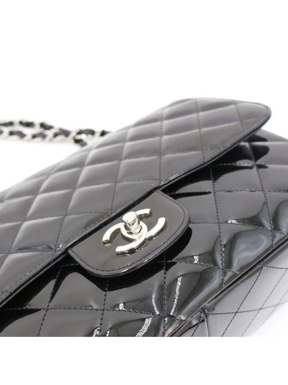 Chanel Deca Quilted 30 CC Logo Chain Shoulder
